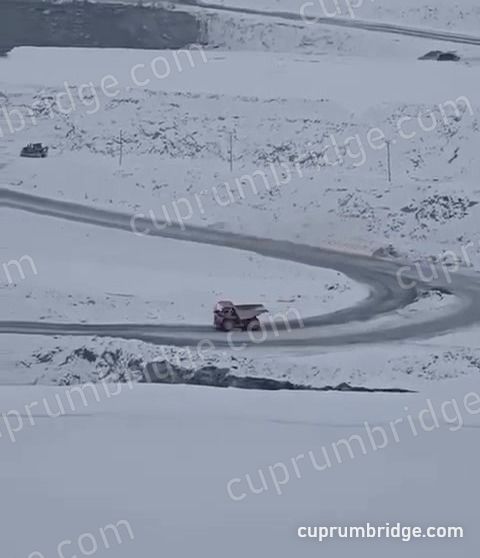 Open-pit mine of Russian Copper Company